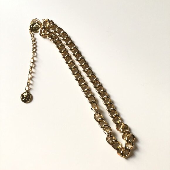 SHASHI Classic Coin Belt Gold Chain main image 4